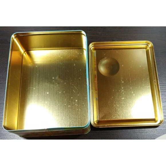 Limited Edition Cracker Jack Collectible Tin Canister With Baseball Theme VTG - Picture 3 of 9